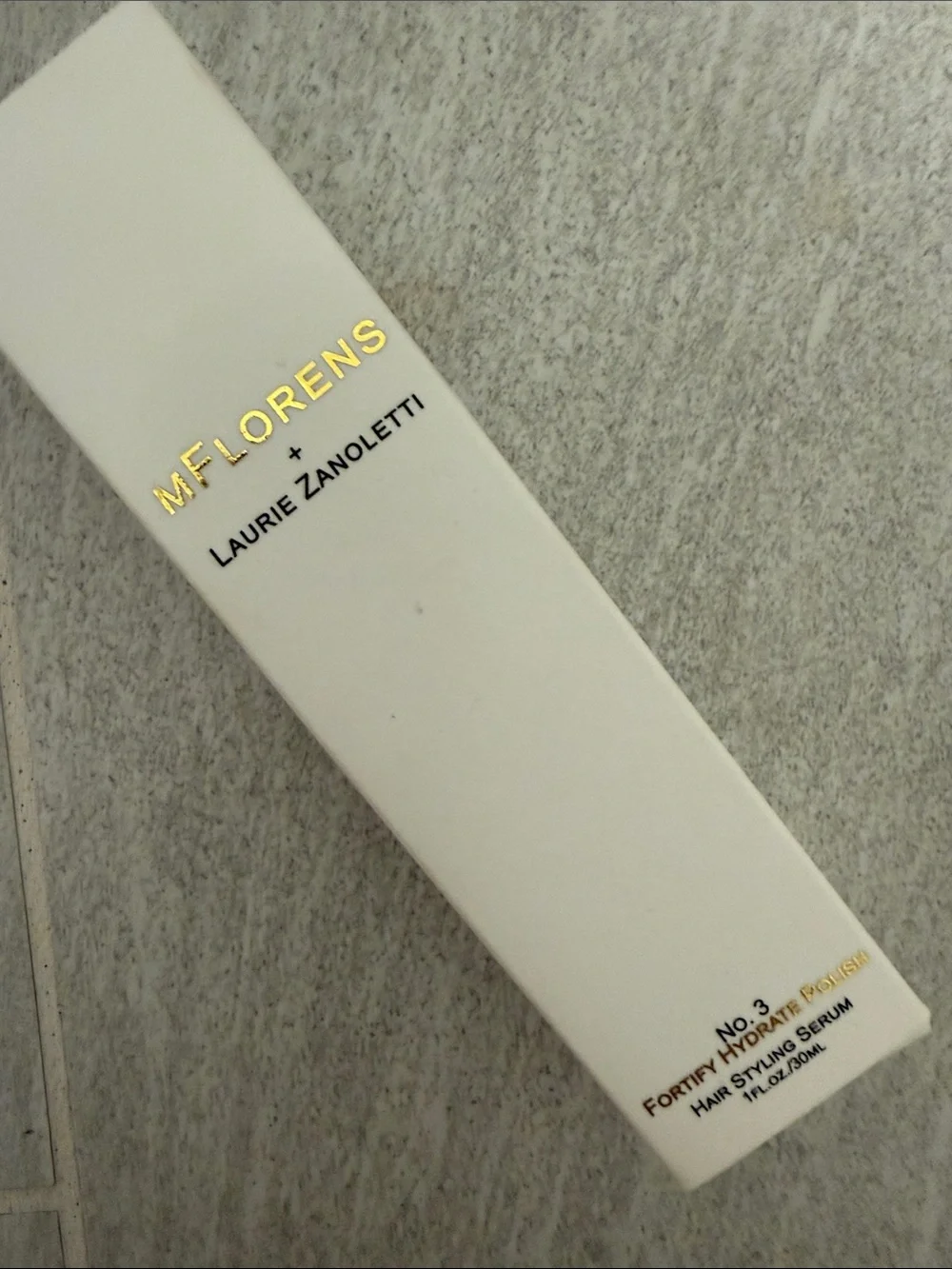 NIB MFlorens No 3 fortify hydrate polish  healthy Hair New Hair Styling Serum